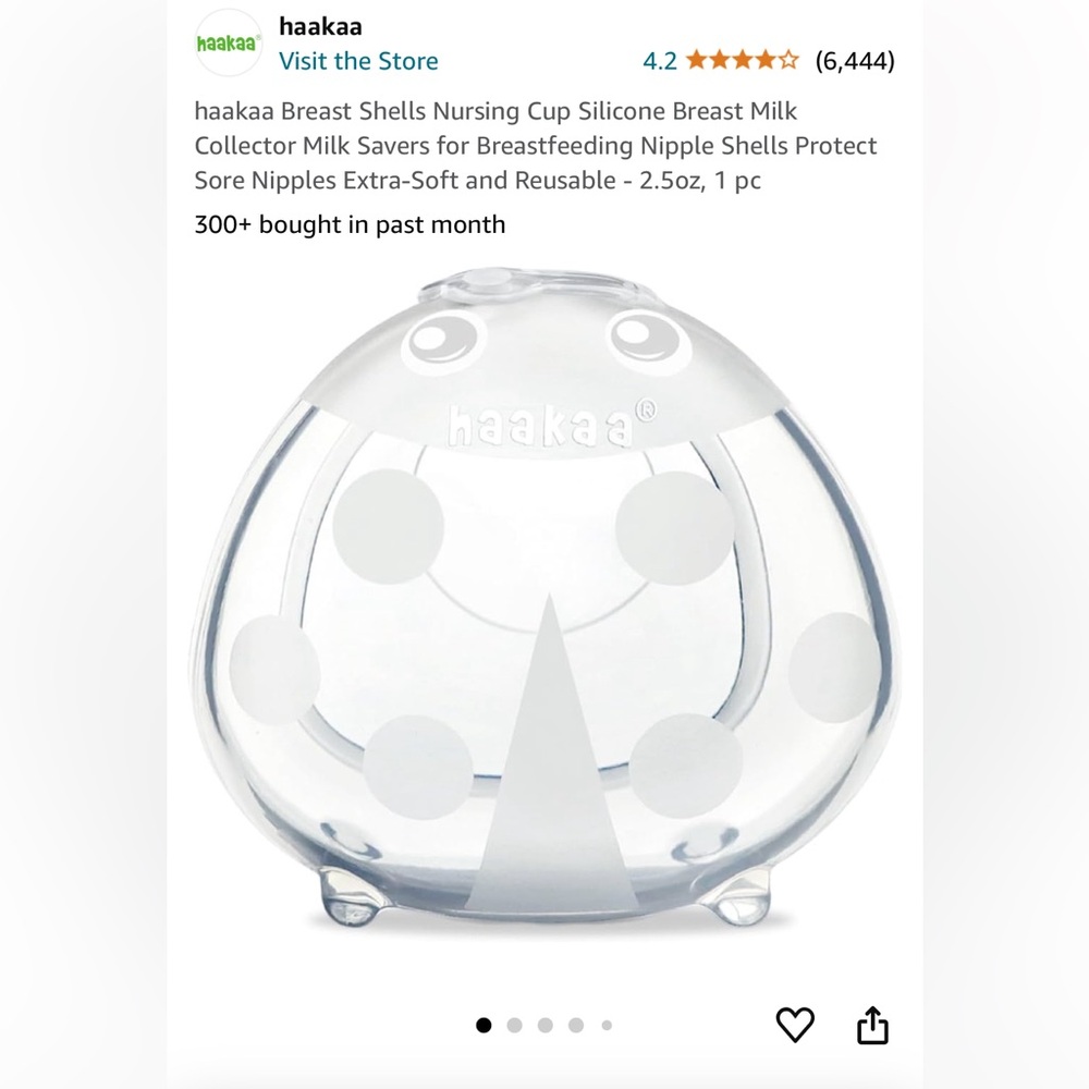 Haakaa LadyBug 2.5 oz